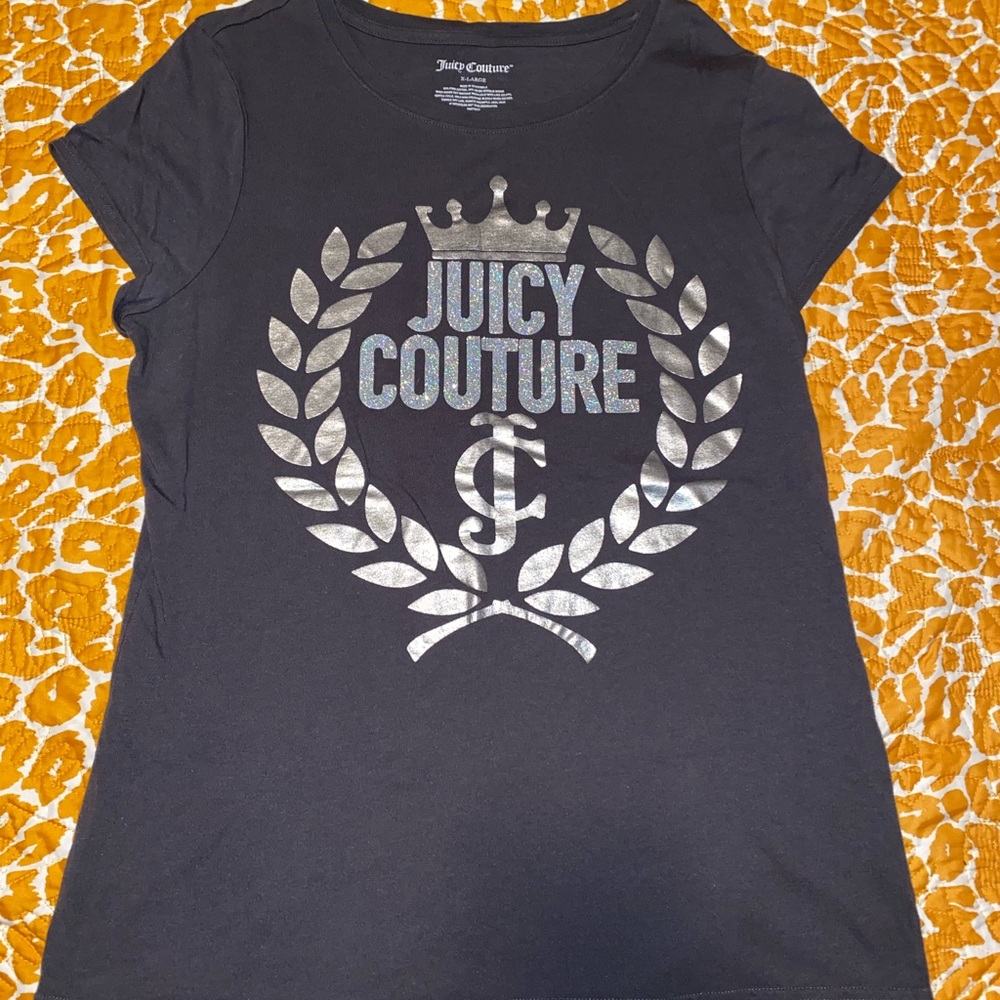 Juicy Couture glittery t shirt